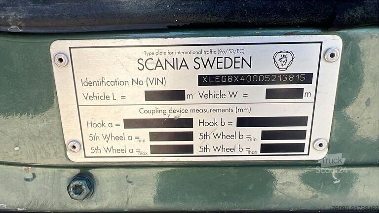 Kipper mit Kran Scania G 380 (EURO 5 / BIG HUB / STEEL SUSP. / HMF 164...