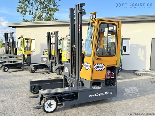 Keturs kryptimis krautuvas Combilift C3000 GAS DUPLEX 4500 FREE LIFT CABIN