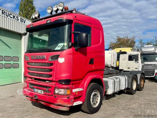 Scania R580 V8 6x4, RETARDERI, 614915 km, TÄYSILMAJOUSITUS! Hub reduction, SUURET AKSELISTOT MVI2044 Scania R580 V8  6x4,  RETARDER,  614915 km FULL SPRING...