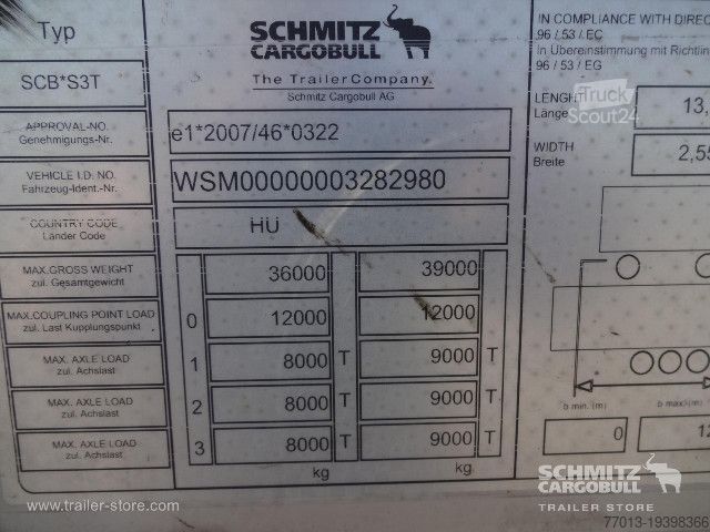 Semiremorcă deschisă cu prelată Schmitz Cargobull Curtainsider Varios