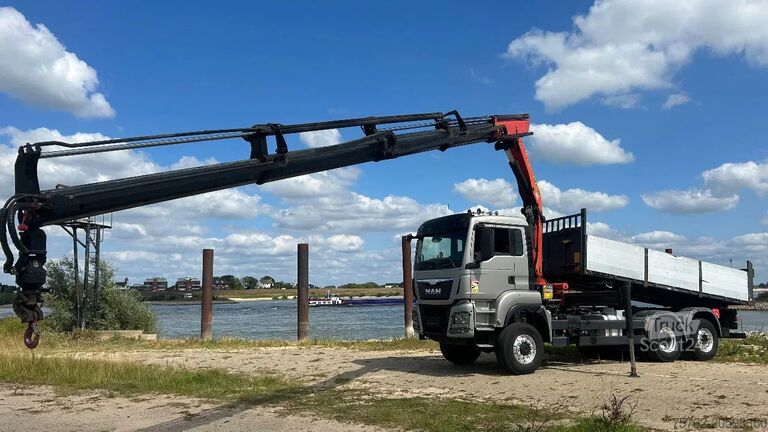 Kranbil MAN TGS 28.440 6x4*4 | kipper | palfinger 22004 eh...