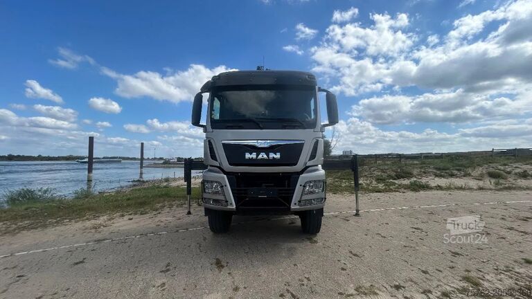 Camion cu macara MAN TGS 28.440 6x4*4  | kipper | palfinger 22004 eh...