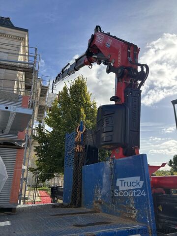 Platformă cu macara DAF CF 480 8x4 E6 / Fassi F315A.2.26 crane