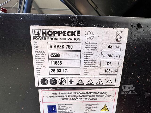Akü 03/2017, Bakım + UVV 10/2027 Linde E 16L