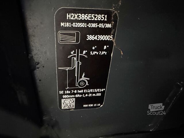 Akü 03/2017, Bakım + UVV 10/2027 Linde E 16L