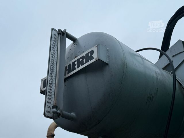 Betono maišyklės sunkvežimis Liebherr Betonmischer Concrete Auflieger 10 m³