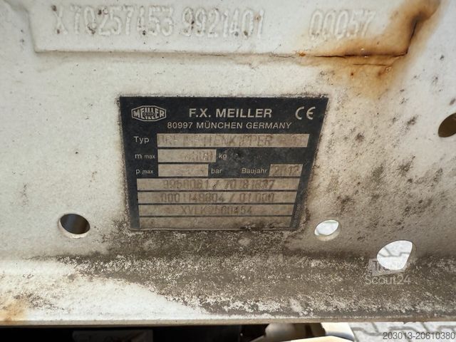 شاحنة قلابة ثلاثية الجوانب MERCEDES-BENZ ATEGO 1018 4x2 Meiller Dreiseitenkipper *TOP