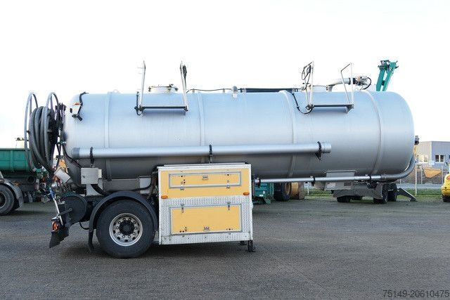 Tankoplegger Saug Truck XXL 18,Kanalreiniger,Pumpe,Alu-Felgen