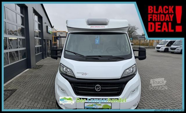 Half-integraal camper DETHLEFFS Globebus GT 6 EINZELBETTEN#GT-OPTIK#ALARMANLAGE