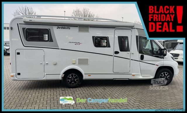 Half-integraal camper DETHLEFFS Globebus GT 6 EINZELBETTEN#GT-OPTIK#ALARMANLAGE