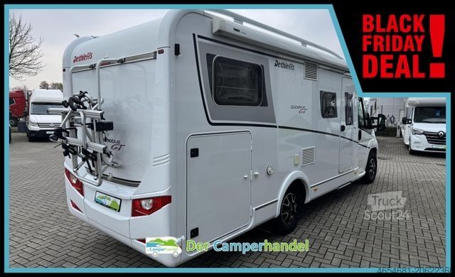Half-integraal camper DETHLEFFS Globebus GT 6 EINZELBETTEN#GT-OPTIK#ALARMANLAGE