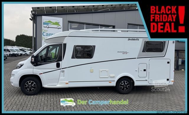 Half-integraal camper DETHLEFFS Globebus GT 6 EINZELBETTEN#GT-OPTIK#ALARMANLAGE