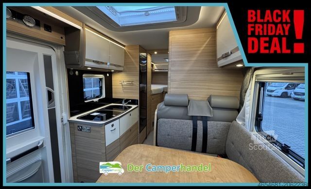 Half-integraal camper DETHLEFFS Globebus GT 6 EINZELBETTEN#GT-OPTIK#ALARMANLAGE