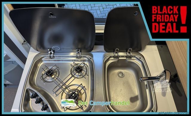 Half-integraal camper DETHLEFFS Globebus GT 6 EINZELBETTEN#GT-OPTIK#ALARMANLAGE