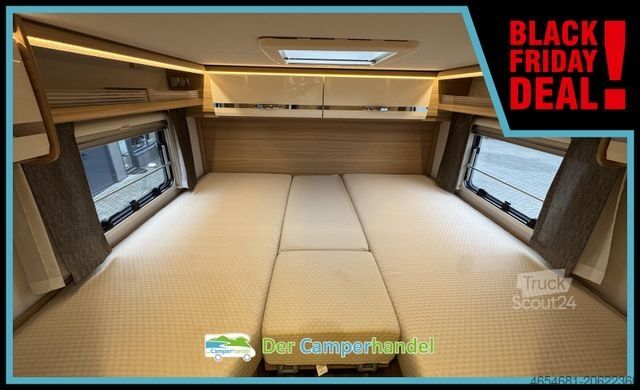 Half-integraal camper DETHLEFFS Globebus GT 6 EINZELBETTEN#GT-OPTIK#ALARMANLAGE