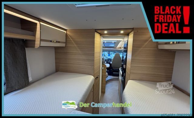 Half-integraal camper DETHLEFFS Globebus GT 6 EINZELBETTEN#GT-OPTIK#ALARMANLAGE