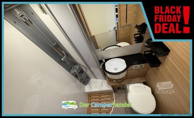 Half-integraal camper DETHLEFFS Globebus GT 6 EINZELBETTEN#GT-OPTIK#ALARMANLAGE