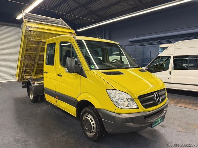 Kiper kombi MERCEDES-BENZ Sprinter 516 DoKa Meiller 3 Seiten Kipper AHK