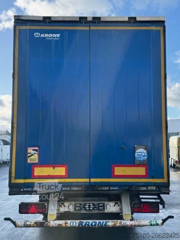 Semirremolque abierto con toldo KRONE Tautliner Auflieger Plane Spriegel EdschaVerdeck