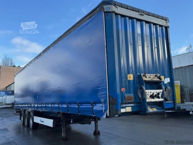 Semirremolque abierto con toldo KRONE Tautliner Auflieger Plane Spriegel EdschaVerdeck