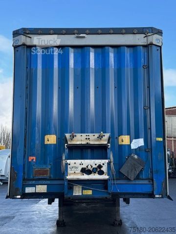 Semirremolque abierto con toldo KRONE Tautliner Auflieger Plane Spriegel EdschaVerdeck