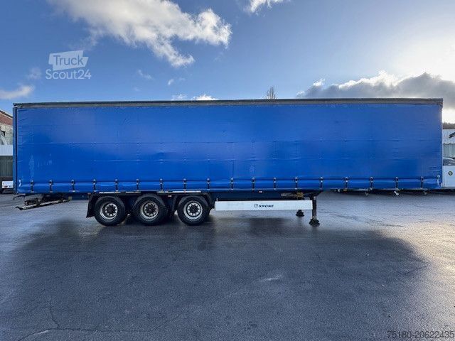 Semirremolque abierto con toldo KRONE Tautliner Auflieger Plane Spriegel EdschaVerdeck