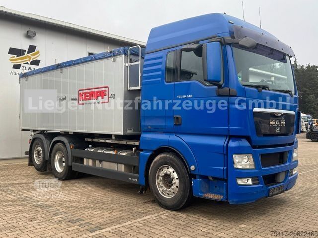Kipper LKW MAN TGX 26.540 6x2 LL*Lift*Lenk*TÜV*SP*Retarder*Klim