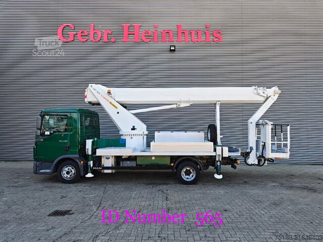 Platforma podnosząca MAN TGL 7.150 4x2 Wumag Palfinger WT 300