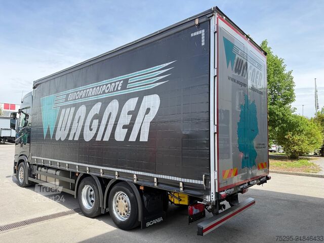 مركبة تجارية Scania S450 Highline Retarder 2 Tanks 2 Liegen Hubdach
