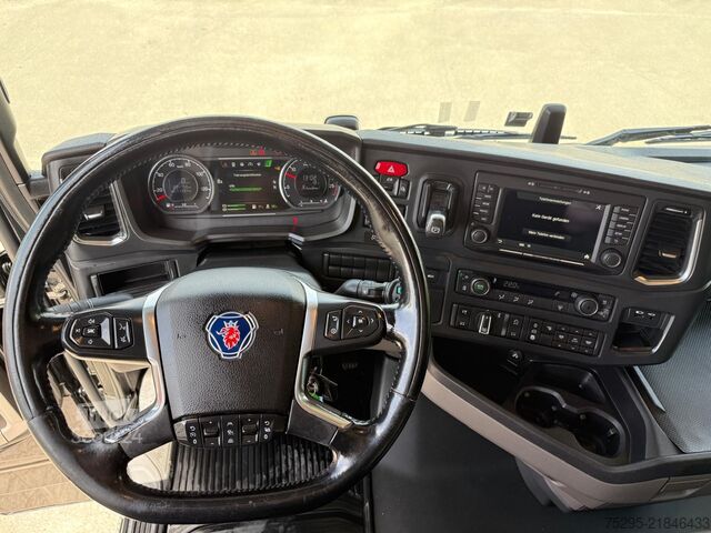 مركبة تجارية Scania S450 Highline Retarder 2 Tanks 2 Liegen Hubdach