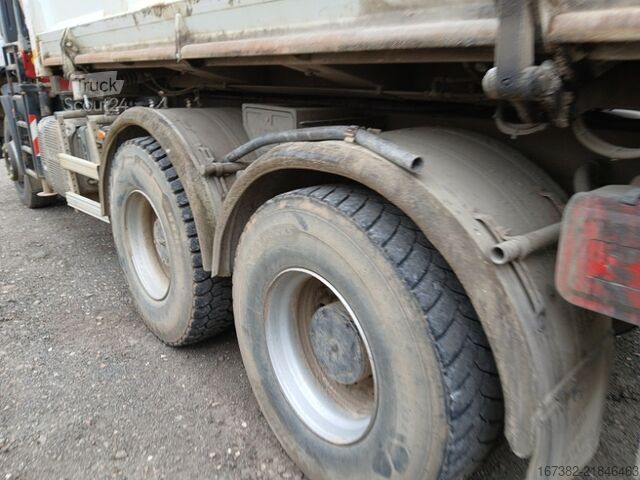 Tipper med kran Iveco TRAKKER AD260T360 6x4