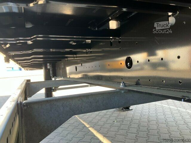 Atvira puspriekabė su tentu Krone Mega Liner SDP 27 eLG50-CS