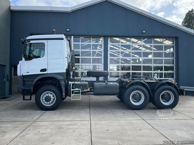 Carga pesada Mercedes-Benz Arocs 4058 AS 6x6 Tractor Head 180T Push Pull E...
