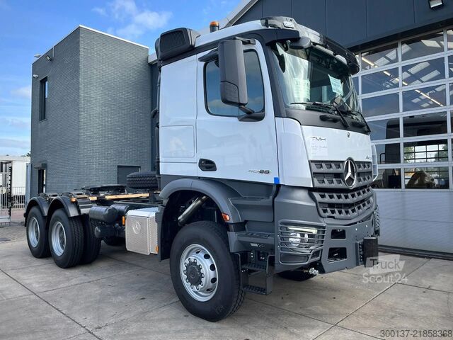 Carga pesada Mercedes-Benz Arocs 4058 AS 6x6 Tractor Head 180T Push Pull E...