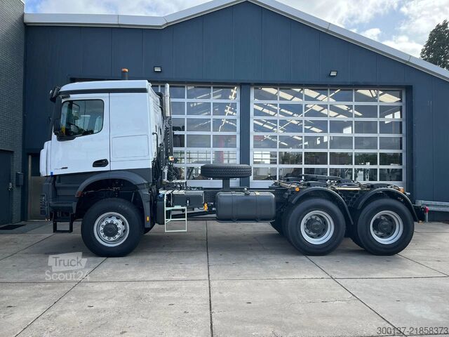 Carga pesada Mercedes-Benz Arocs 4058 AS 6x6 Tractor Head 180T Push Pull E...