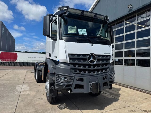Carga pesada Mercedes-Benz Arocs 4058 AS 6x6 Tractor Head 180T Push Pull E...