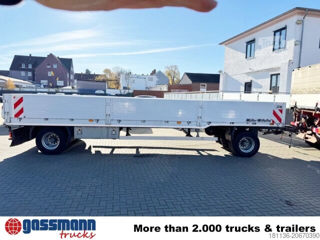 Open aanhangwagen met zeil Müller-Mitteltal TP-BW 20,0, Twist-Lock