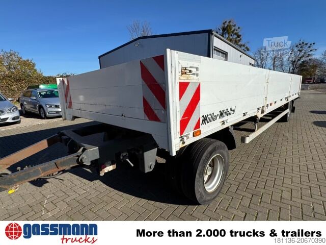 Åben trailer med presenning Müller-Mitteltal TP-BW 20,0, Twist-Lock