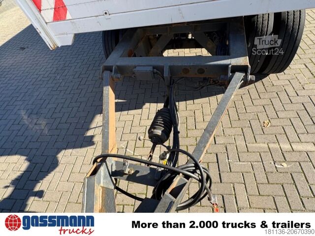 Åben trailer med presenning Müller-Mitteltal TP-BW 20,0, Twist-Lock