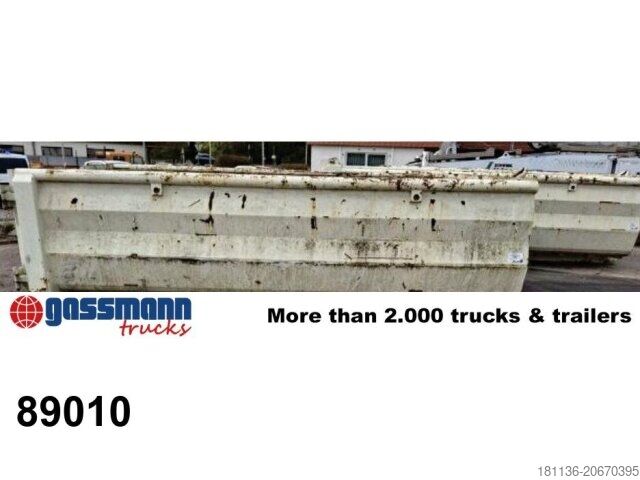 Abrollcontainer Peter Barthau Abrollcontainer 14 cbm, Flügeltüren