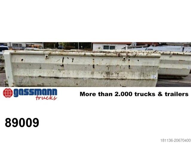 Abrollcontainer Peter Barthau Abrollcontainer 14 cbm, Flügeltüren