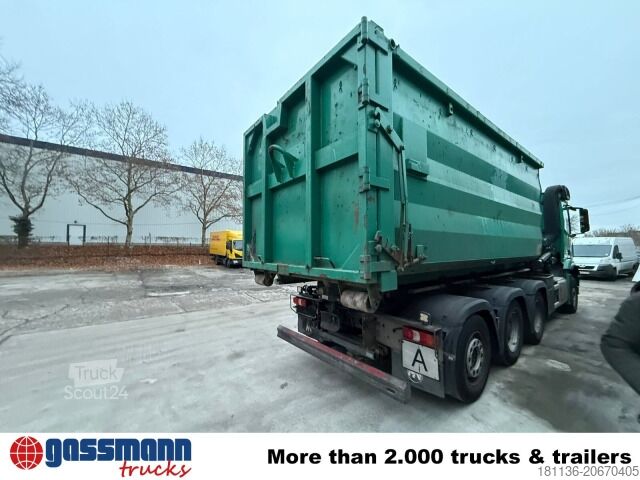 Abrollkipper Mercedes-Benz Arocs 3240 L 8x4 ENA, Lenk-/Liftachse, Navi, Hiab