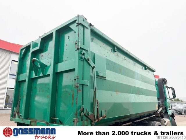 Krogcontainer Abrollcontainer mit Kran Jonsered 1300RS83