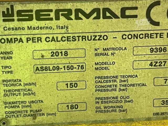 Betonpumpen-LKW Iveco TRAKKER 400