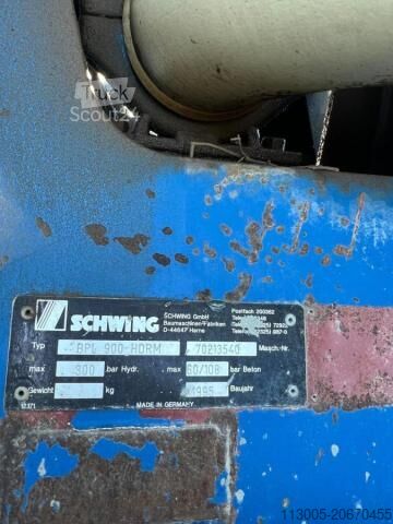 Betonpumpebil Mercedes-Benz 1835