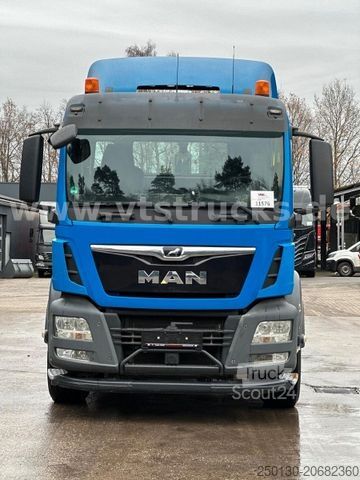 Āķa konteineru automašīna MAN TGS 26.440 6x4 Blatt-/Luft Meiller-Abrollkipper