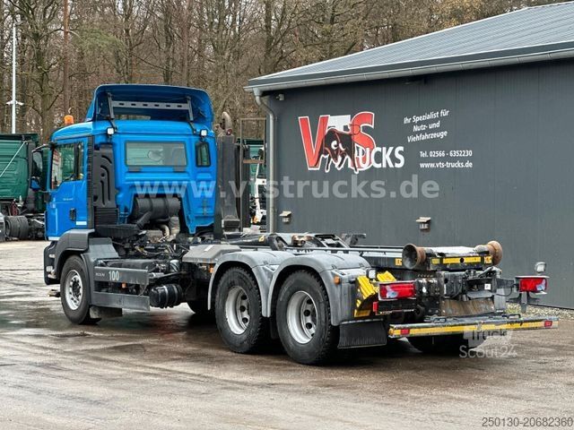 Āķa konteineru automašīna MAN TGS 26.440 6x4 Blatt-/Luft Meiller-Abrollkipper