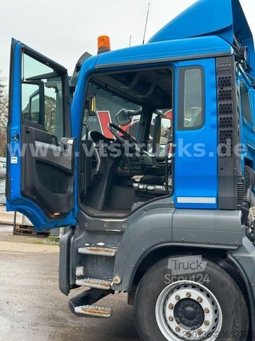 Āķa konteineru automašīna MAN TGS 26.440 6x4 Blatt-/Luft Meiller-Abrollkipper