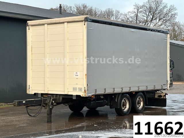 Avoin perävaunu pressulla BRANDL ZPP Pritsche-/Plane Tandemanhänger