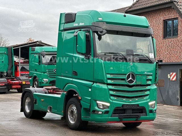 Standaard trekker MERCEDES-BENZ Actros BigSpace 1851 Blatt-/Luft, Kipphydraulik